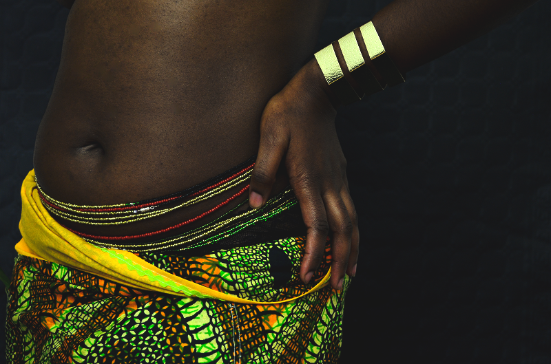 Hip and Ankle Chains the secret elegance of African Women